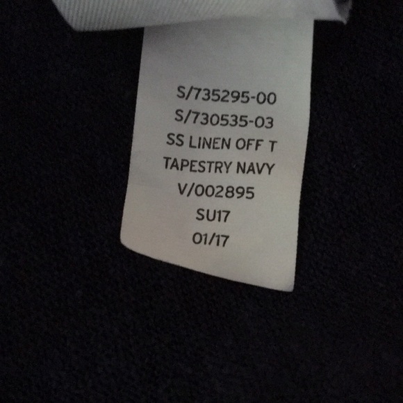 Gap Navy Short Sleeve Top, M - Picture 5 of 5